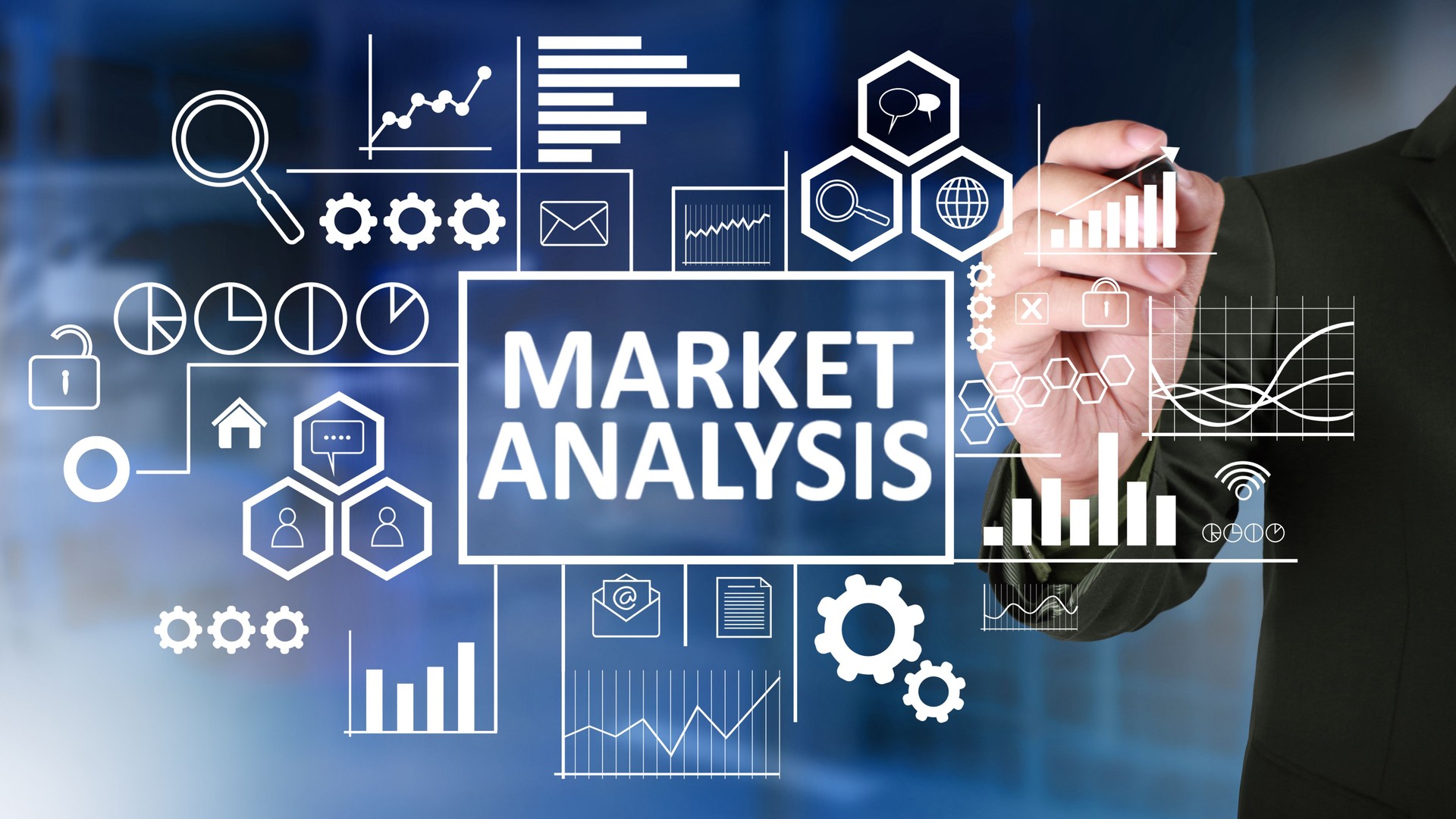 Market Analysis in Business Concept